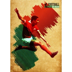 Benfica Eusebio Iconic Legend Digital Print