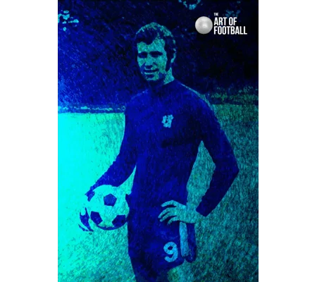 Chelsea Peter Osgood Iconic Legend Retro Poster