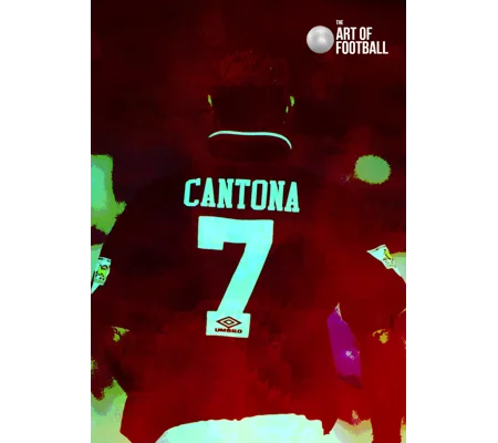 Manchester United FC Eric Cantona Iconic No7 Poster