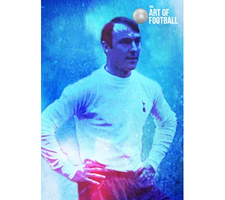 Tottenham Hotspur FC Jimmy Greaves Iconic Legend Poster
