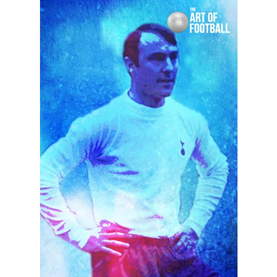Tottenham Hotspur FC Jimmy Greaves Iconic Legend Poster