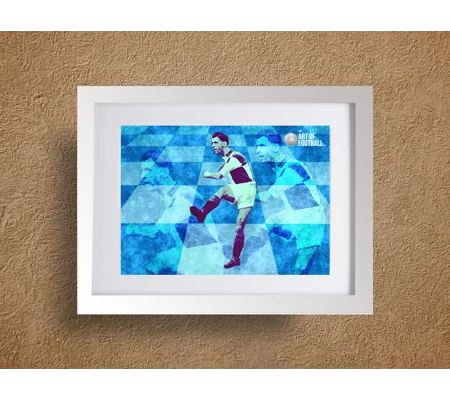 Bristol Rovers Geoff Bradford Iconic Legend Framed Print