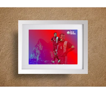 Gibraltar Roy Chipolina Pop-art Framed Print