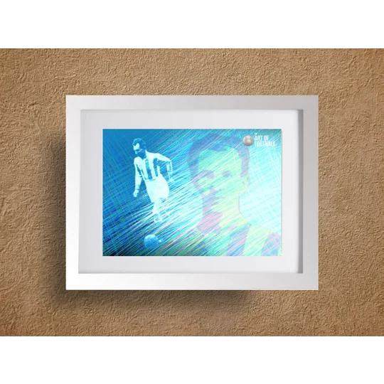 Huddersfield Billy Smith Iconic Legend Framed Print