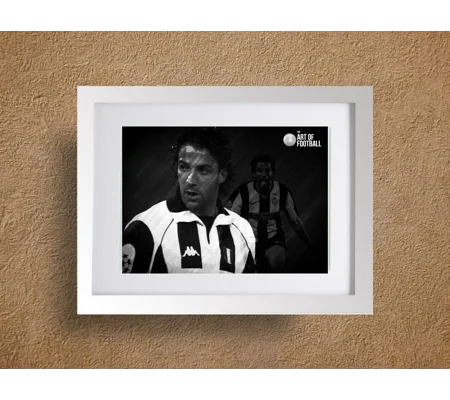 Juventus Alessandro Del Piero Iconic Legend Framed Print