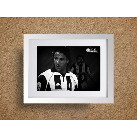 Juventus Alessandro Del Piero Iconic Legend Framed Print
