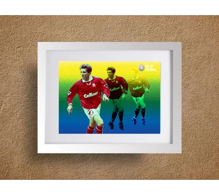 Middlesbrough Fc Juninho Pop-art Framed Print