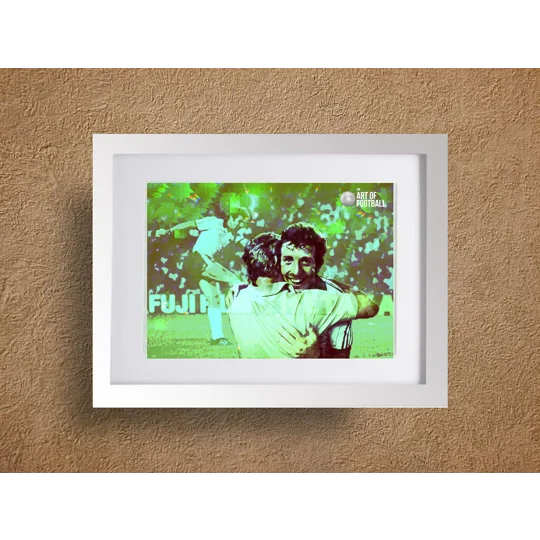 Northern Ireland Gerry Armstrong Iconic 1982 World Cup Goal | Football Framed Print