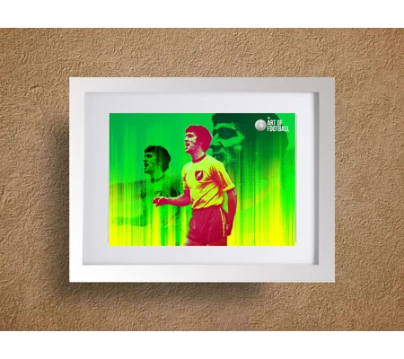 Norwich Duncan Forbes Legend Pop-art Framed Print