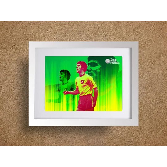 Norwich Duncan Forbes Legend Pop-art Framed Print