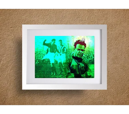 Plymouth Jack Leslie Iconic Retro Framed Print