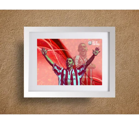 Sunderland Kevin Phillips Iconic Pop-art Framed Print