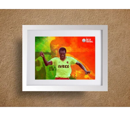 Watford Fc Luther Blissett Legend Pop-art Framed Print