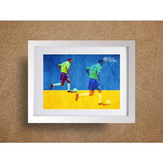 Wealdstone Fc Glen Little Iconic Pop-art Framed Print