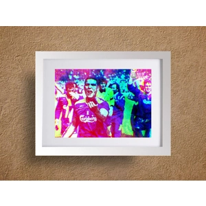 Wimbledon Crazy Gang Iconic 1988 FA Cup Final Pop-art Fram..