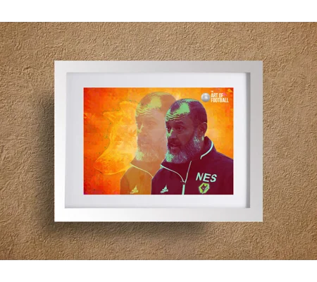 Wolverhampton Wanderers Fc Nuno Espírito Santo Pop-art Framed Print