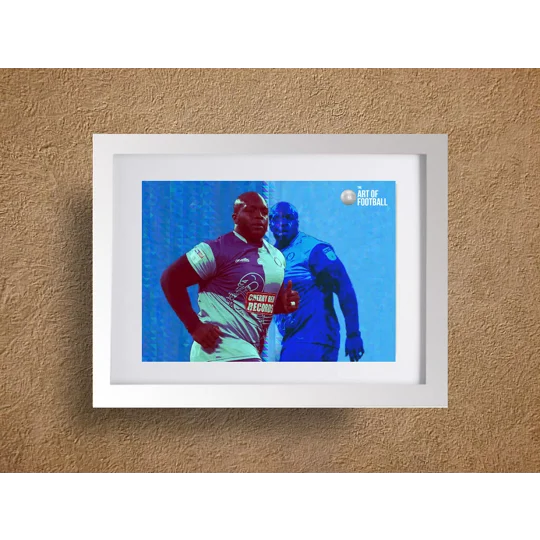 Framed Adebayo Akinfenwa Pop Art - Wycombe Football