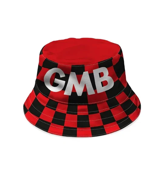 Fulham retro football bucket hat inspired by the 1996 away style