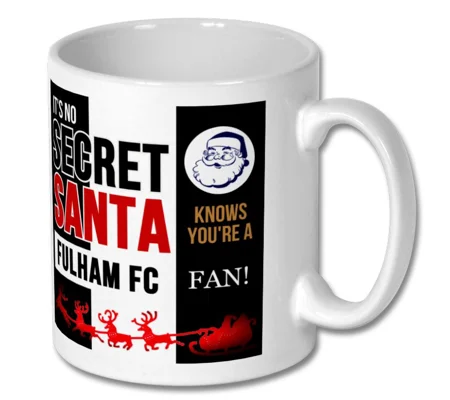 Fulham Secret Santa Christmas Gift Mug