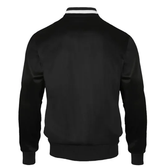 Official Fulham mens track top with FFC branded zip fastening and pockets