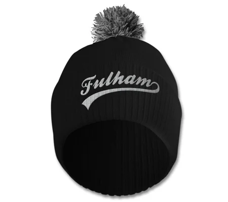Fulham Retro-Style Bobble Hat