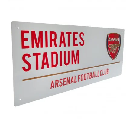 Arsenal FC Metal Street Sign | official licensed product