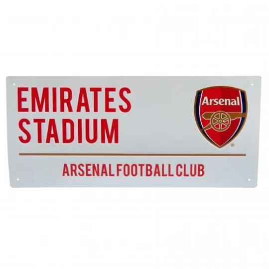 Arsenal FC Metal Street Sign | official licensed product