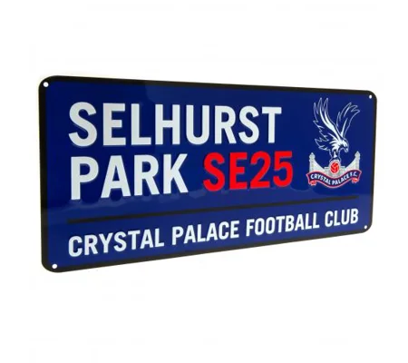 Crystal Palace FC Blue Street Sign | official licensed product