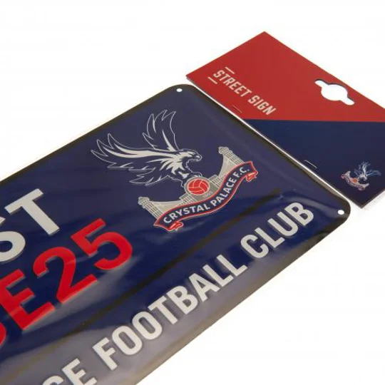 Crystal Palace FC Blue Street Sign | official licensed product