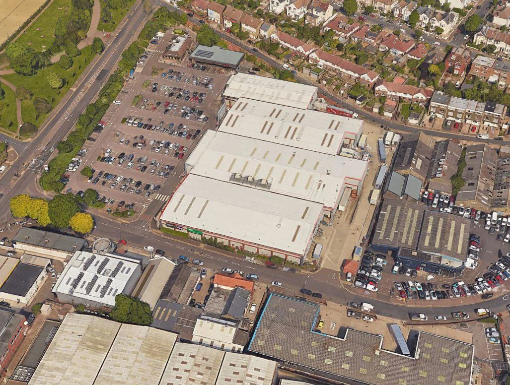 Goldstone Retail Park — the site of the former ground