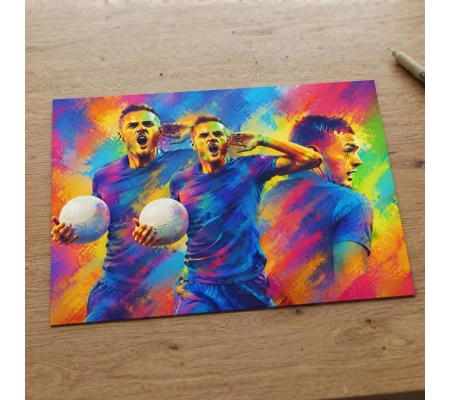 Having a Party | Leicester Vardy-Inspired Pop Art Digital Print