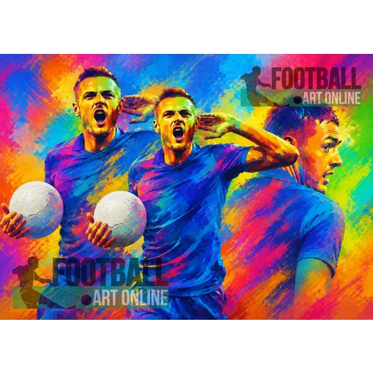 Having a Party | Leicester Vardy-Inspired Pop Art Digital Print