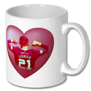 Hearts Toby Sibbick Football Mug