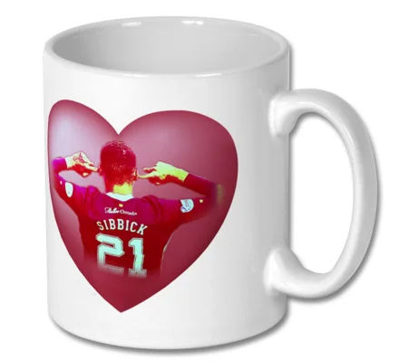 Hearts Toby Sibbick Football Mug