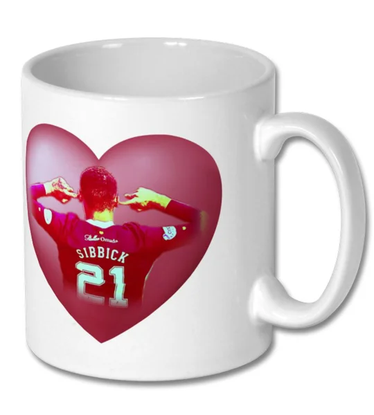 Hearts Toby Sibbick Football Mug