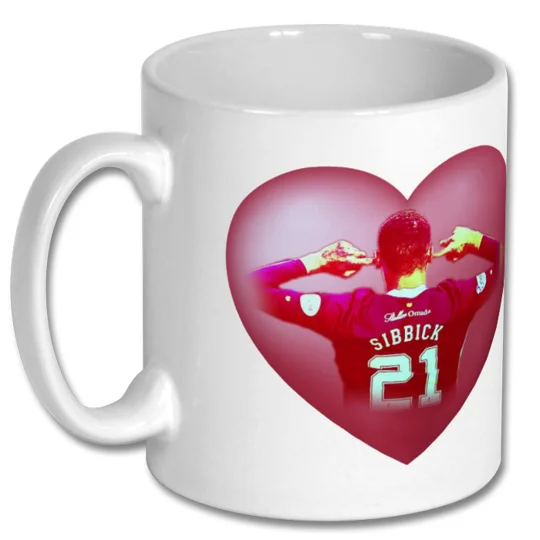 Hearts Toby Sibbick Football Mug
