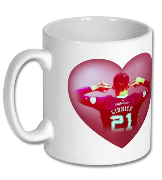 Hearts Toby Sibbick Football Mug