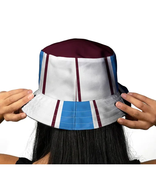 Hearts retro bucket hat inspired by the 1995 away shirt