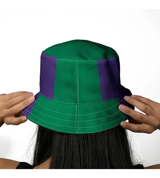 Hibernian 1994-inspired football bucket hat made from heavyweight 380gsm canvas