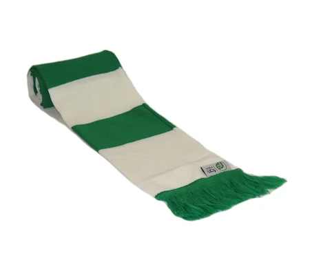 Hibernian Colours Retro Style Football Bar Scarf
