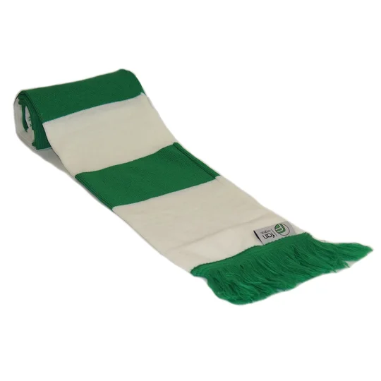 Celtic Colours Retro Style Football Bar Scarf PLAIN