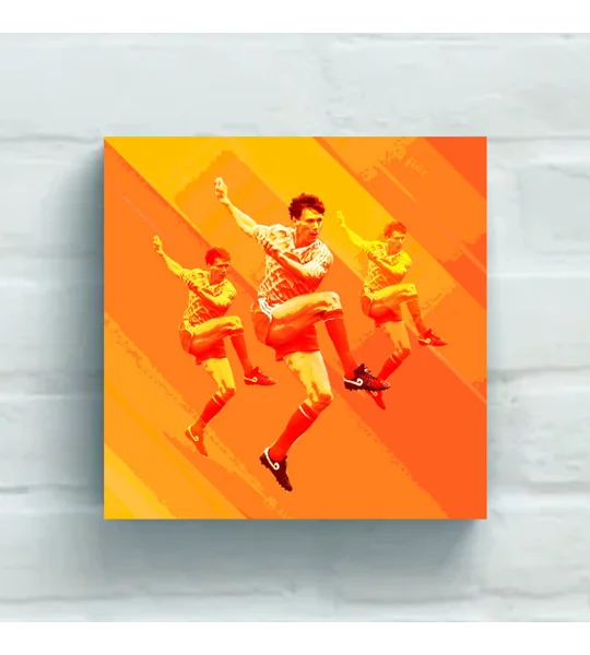 Holland Netherlands Van Basten-Inspired Canvas Wall Art Print