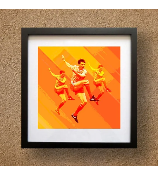 Holland Netherlands Van Basten-Inspired Framed Art Print