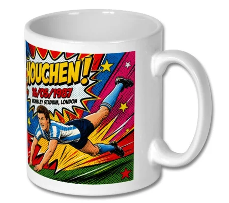 Houchen 1987 Coventry Football-Inspired Pop Art Tribute Mug