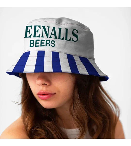 Huddersfield 1987 home-inspired retro bucket hat in heavyweight canvas