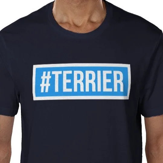 Huddersfield Terrier Hashtag Fan T-Shirt