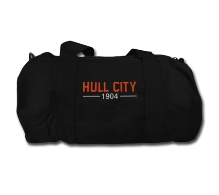 Hull Retro Style Holdall Barrel Kitbag