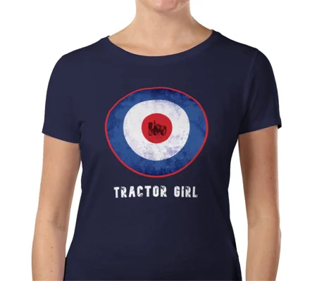 Ipswich Mod Target Retro Ladies T-Shirt