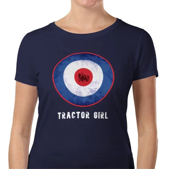 Ipswich Mod Target Retro Ladies T-Shirt
