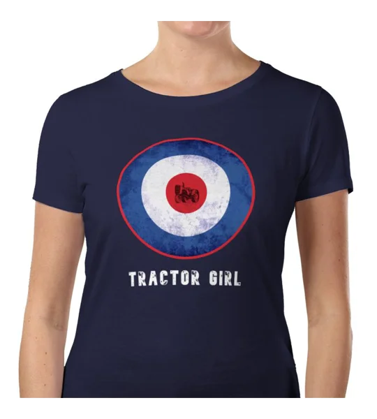 Ipswich Mod Target Retro Ladies T-Shirt